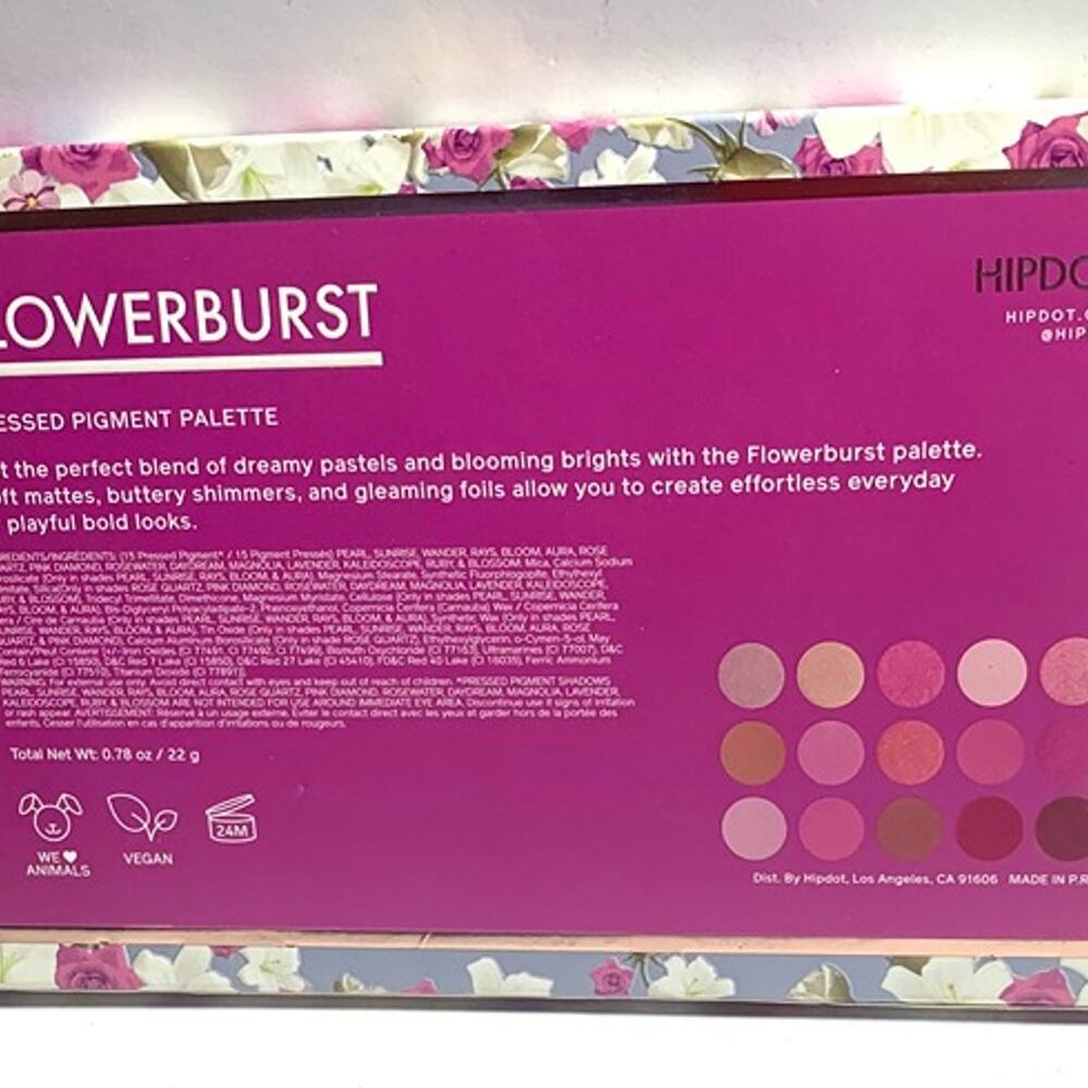HipDot Flowerburst Pressed Pigment Palette